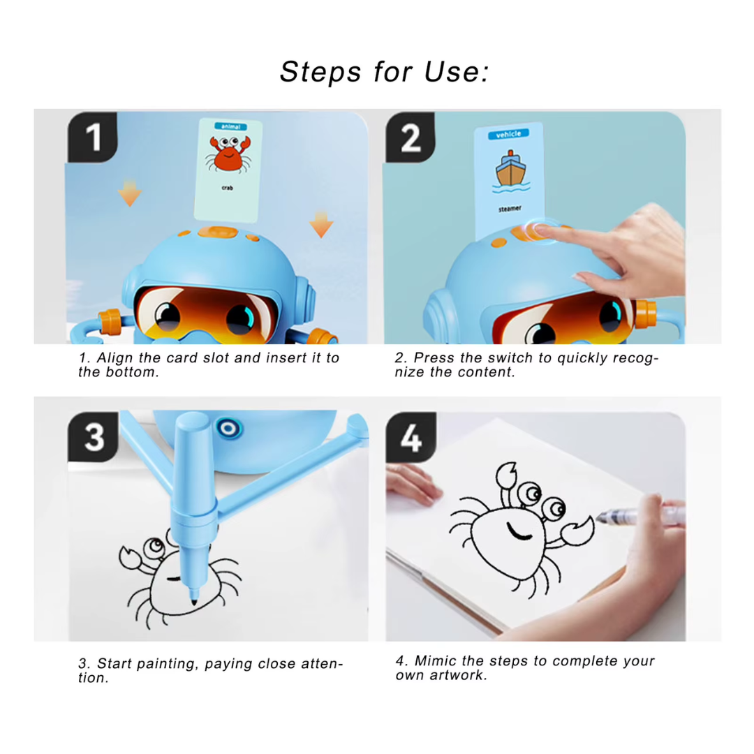 DoodleBot™ – Smart Drawing Robot for Kids
